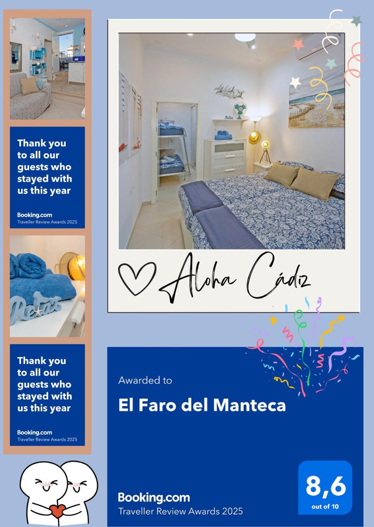 Апартаменты Cadizz- El Faro Del Manteca Экстерьер фото